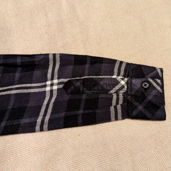 NWT Rails Plaid Button-Front Maternity Dress Shirtdress - Picture 10 of 16